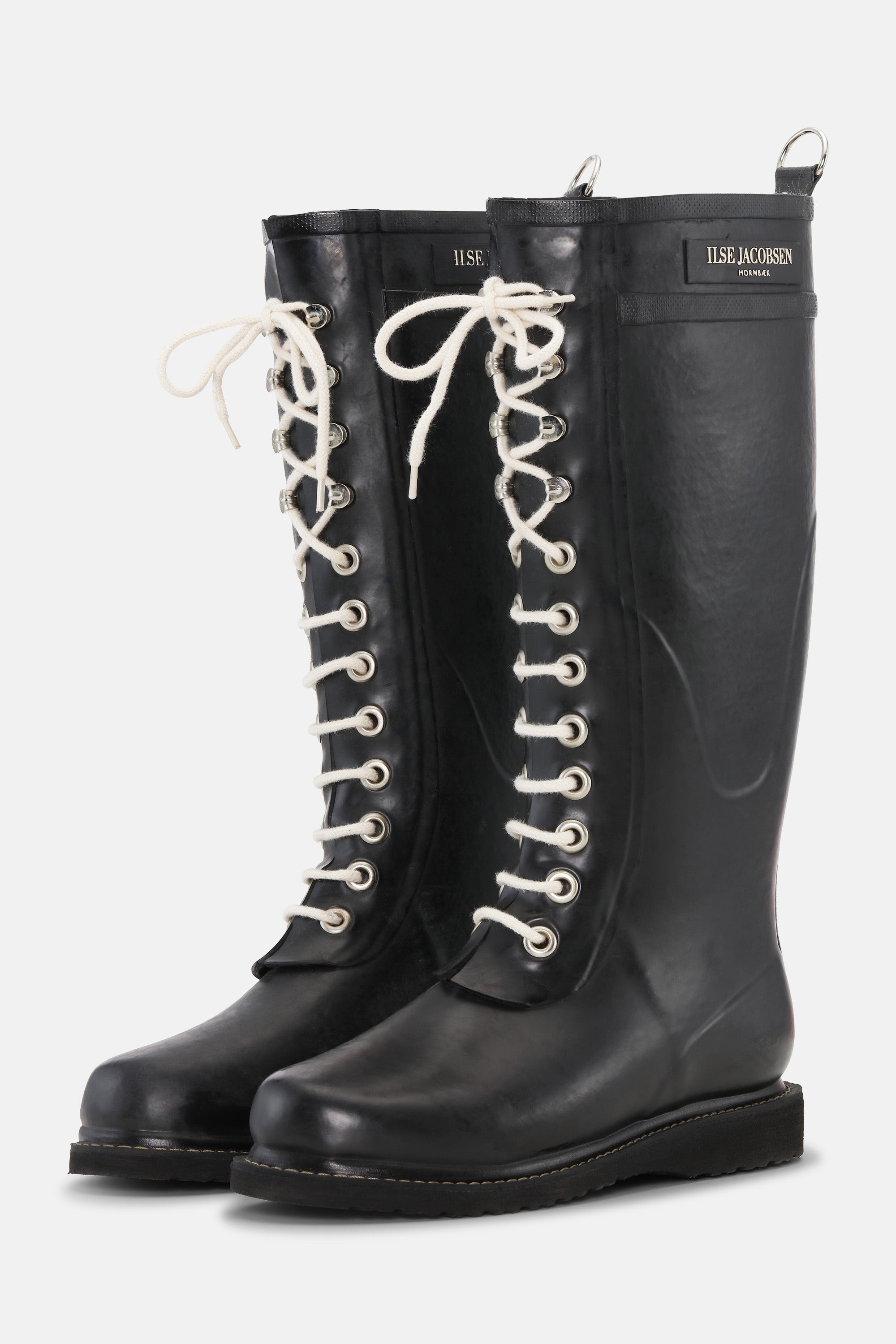 Long Rubber Boots Black