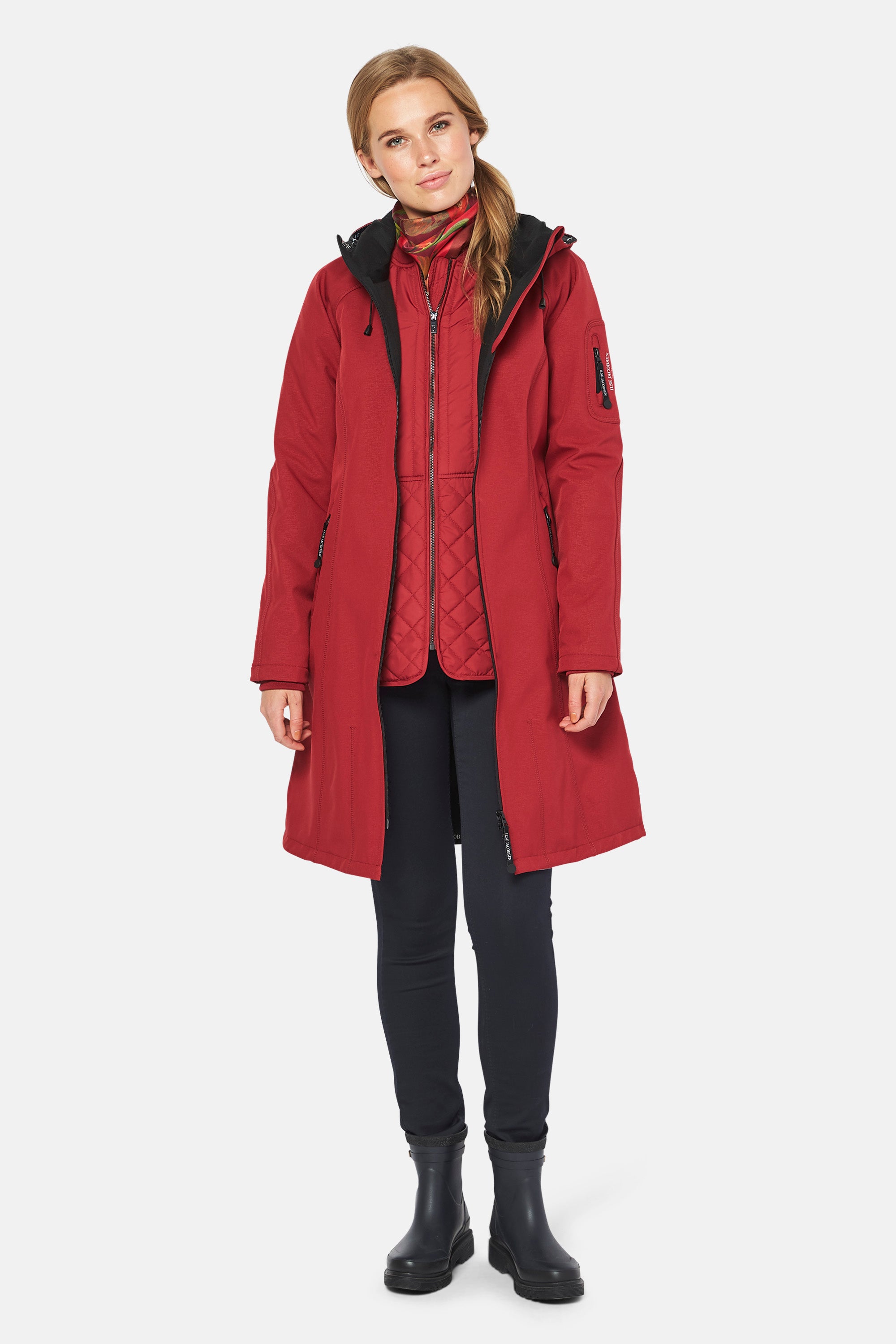 Ilse jacobsen red raincoat hotsell